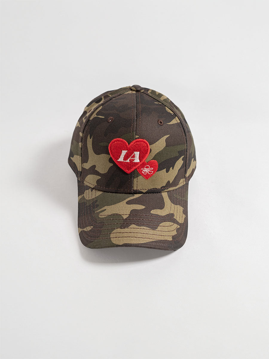 HEART CAP -CAMO-