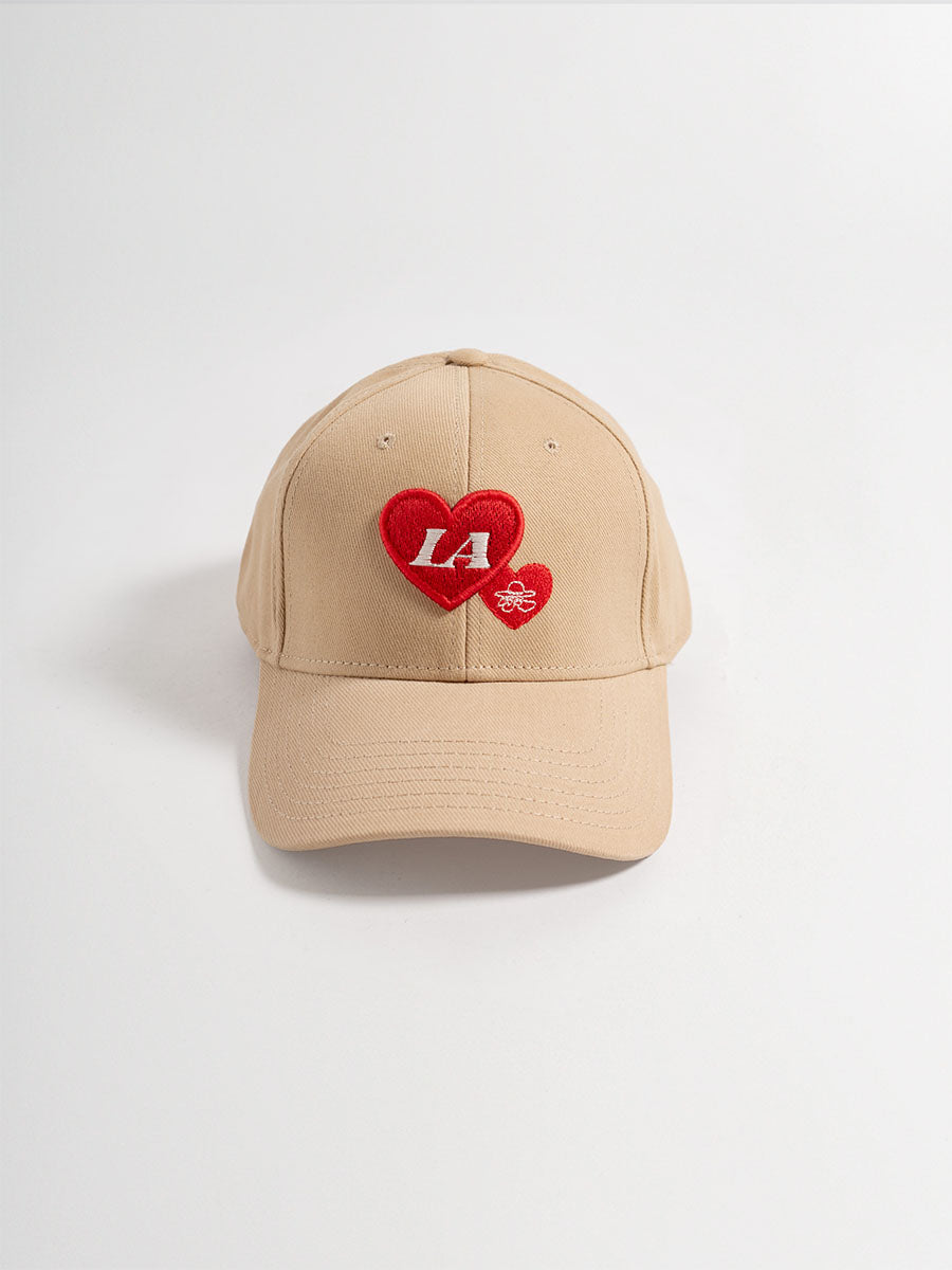 HEART CAP -BEIGE-