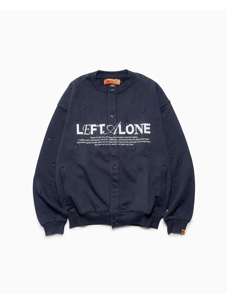 LEFT ALONE FLOWER GARDEN CARDIGAN -NAVY- – LEFT ALONE OFFICIAL