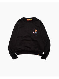 DRAWN SWEAT -BLACK-