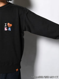 DRAWN SWEAT -BLACK-