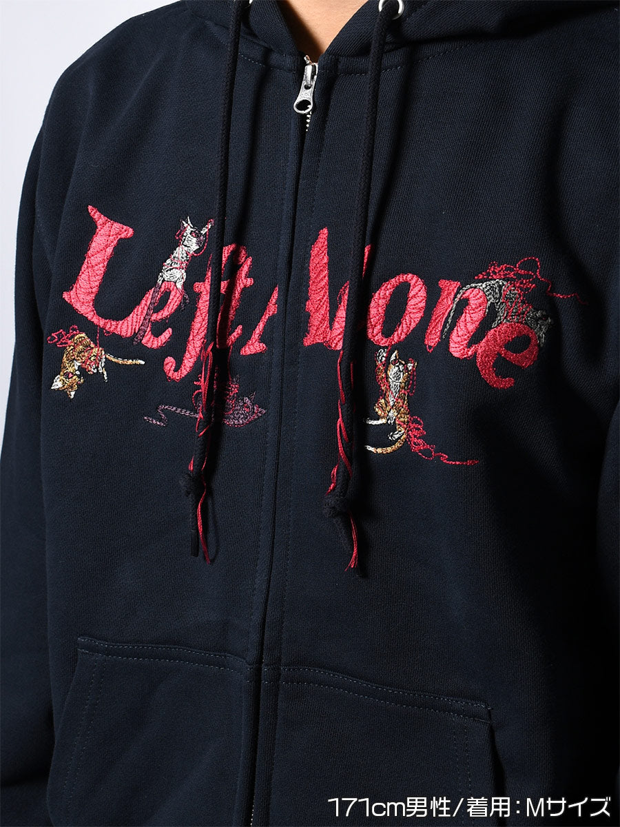CAT ZIP PARKA -NAVY-