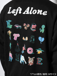 DRAWN SWEAT -BLACK-