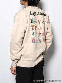 DRAWN SWEAT -BEIGE-