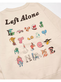 DRAWN SWEAT -BEIGE-
