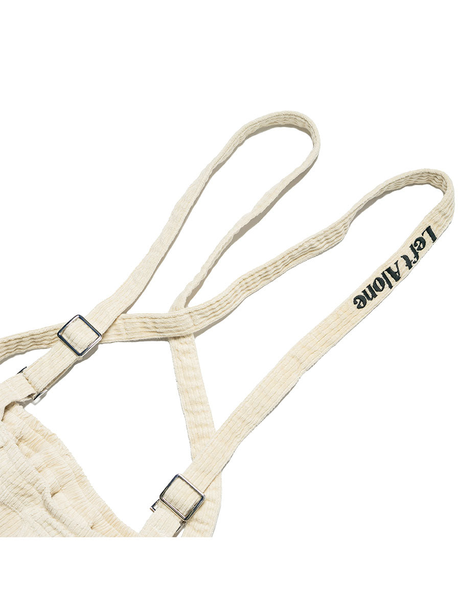 CORDUROY PANTS -LIGHT BEIGE-