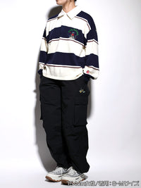 CARGO PANTS -BLACK-