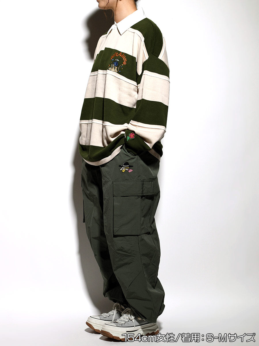 CARGO PANTS -OLIVE-