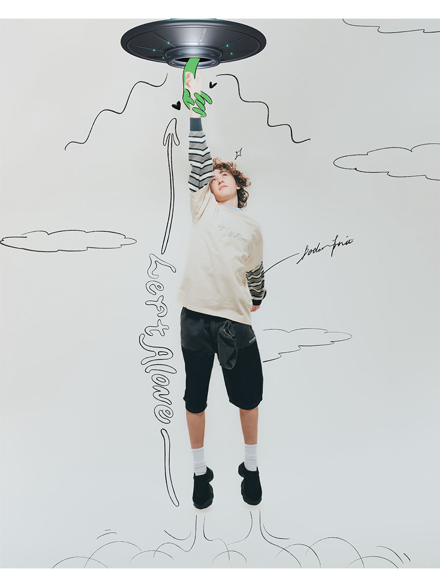 PAINTER S/S TEE -NAVY-