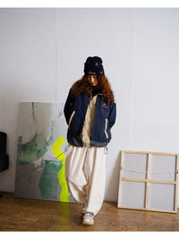 CORDUROY PANTS -BROWN-