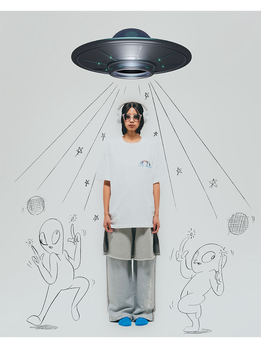 QUARREL S/S TEE -WHITE-