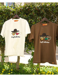 ICON FLOCKING SS TEE -WHITE-