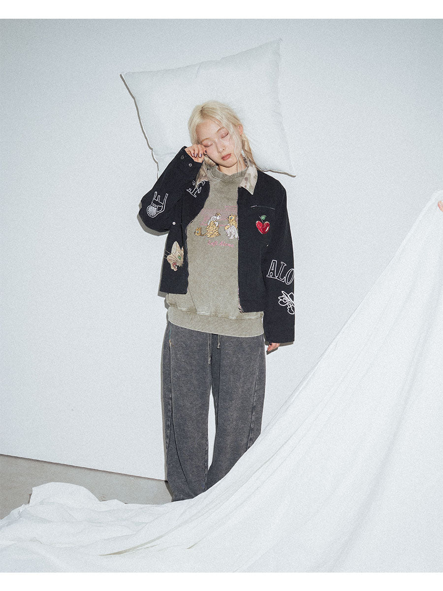 CHANGE SWEAT -IVORY-