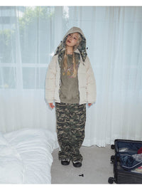 REVERSIBLE JKT -BEIGE-