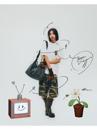 ICON WAPPEN S/S TEE -OFF WHITE-