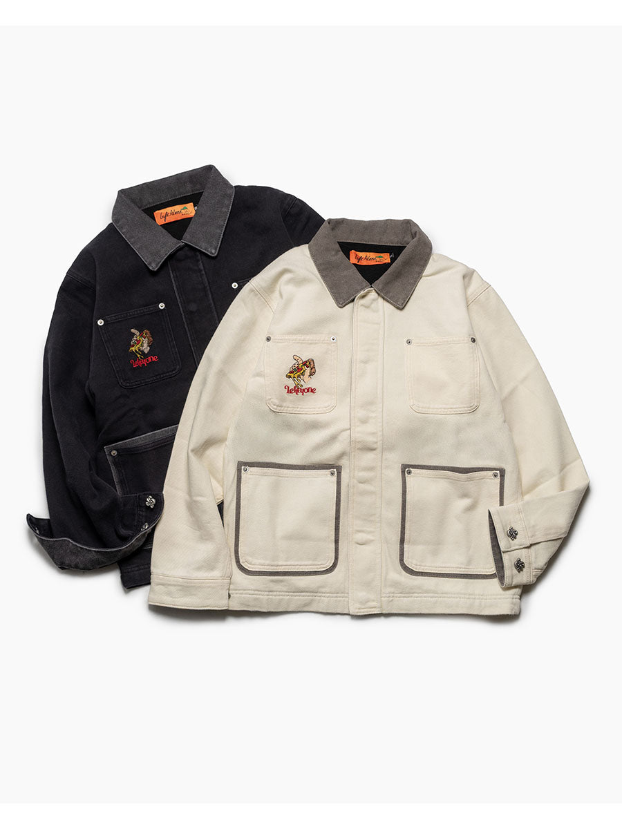 COVERALL JKT -BLACK-