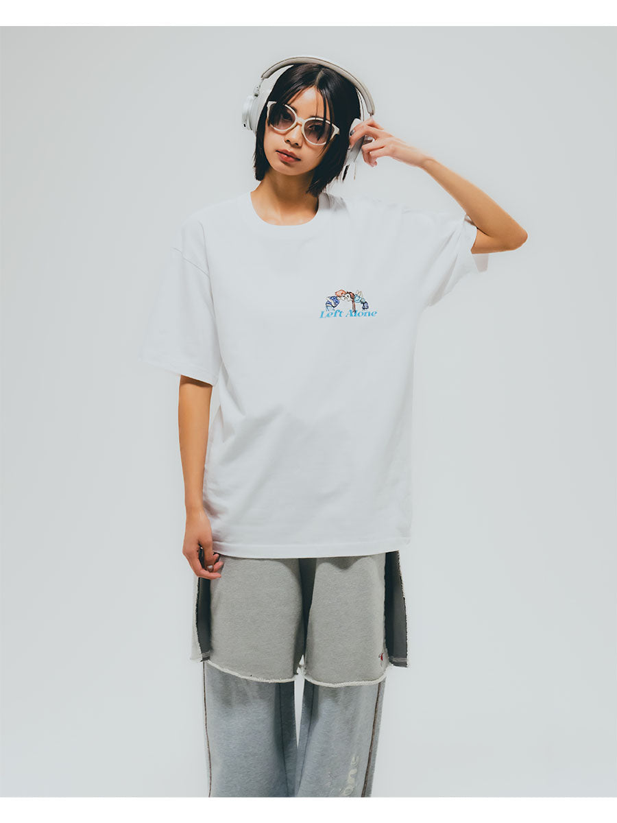 QUARREL S/S TEE -WHITE-
