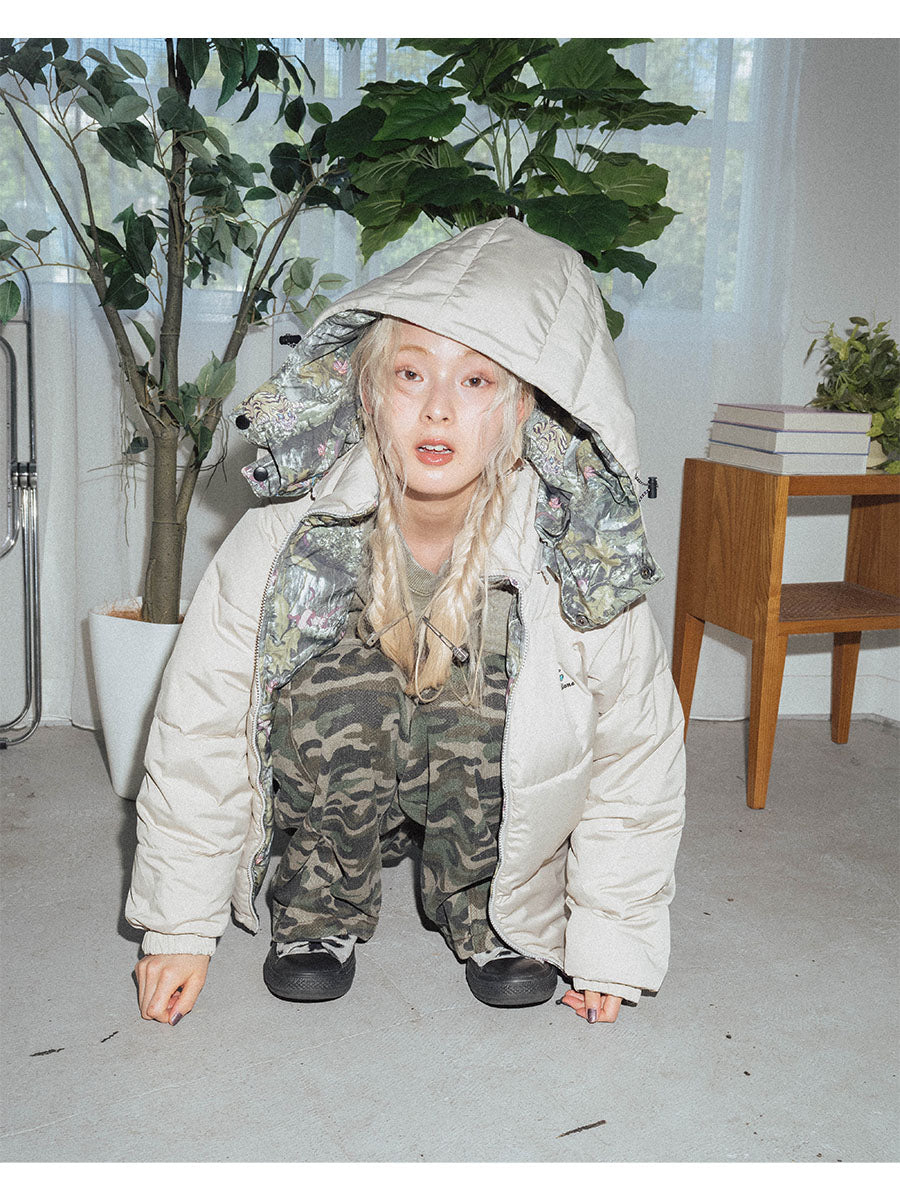 REVERSIBLE JKT -BLACK-