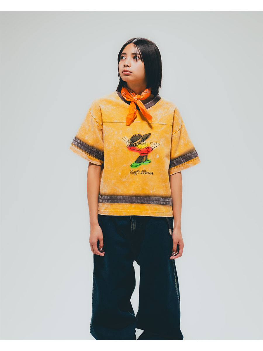 HOCKEY S/S TEE -BLUE-