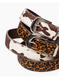 ANIMAL BELT -LEOPARD-