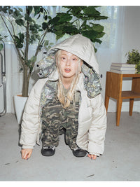 REVERSIBLE JKT -BEIGE-