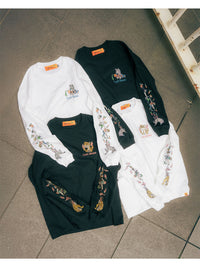 FAVORITE TIGER LS TEE -WHITE-