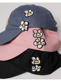 FLOWER CAP -BLUE-