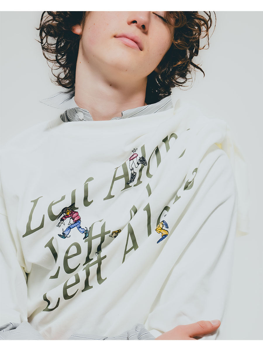 TRIPLE LOGO S/S TEE -SUMI-