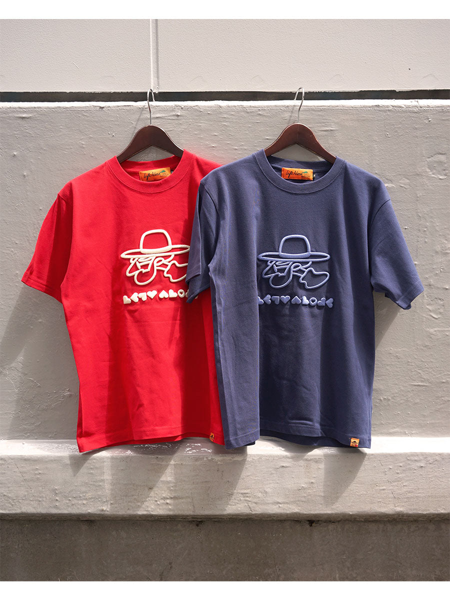 3D ICON SS TEE -NAVY-
