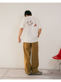 FREE DOG SS TEE -ASH-