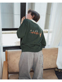 KNIT POLO -GREEN-