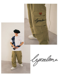 CARGO PANTS -OLIVE-