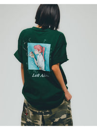 SMOKING CAKE S/S TEE -GREEN-
