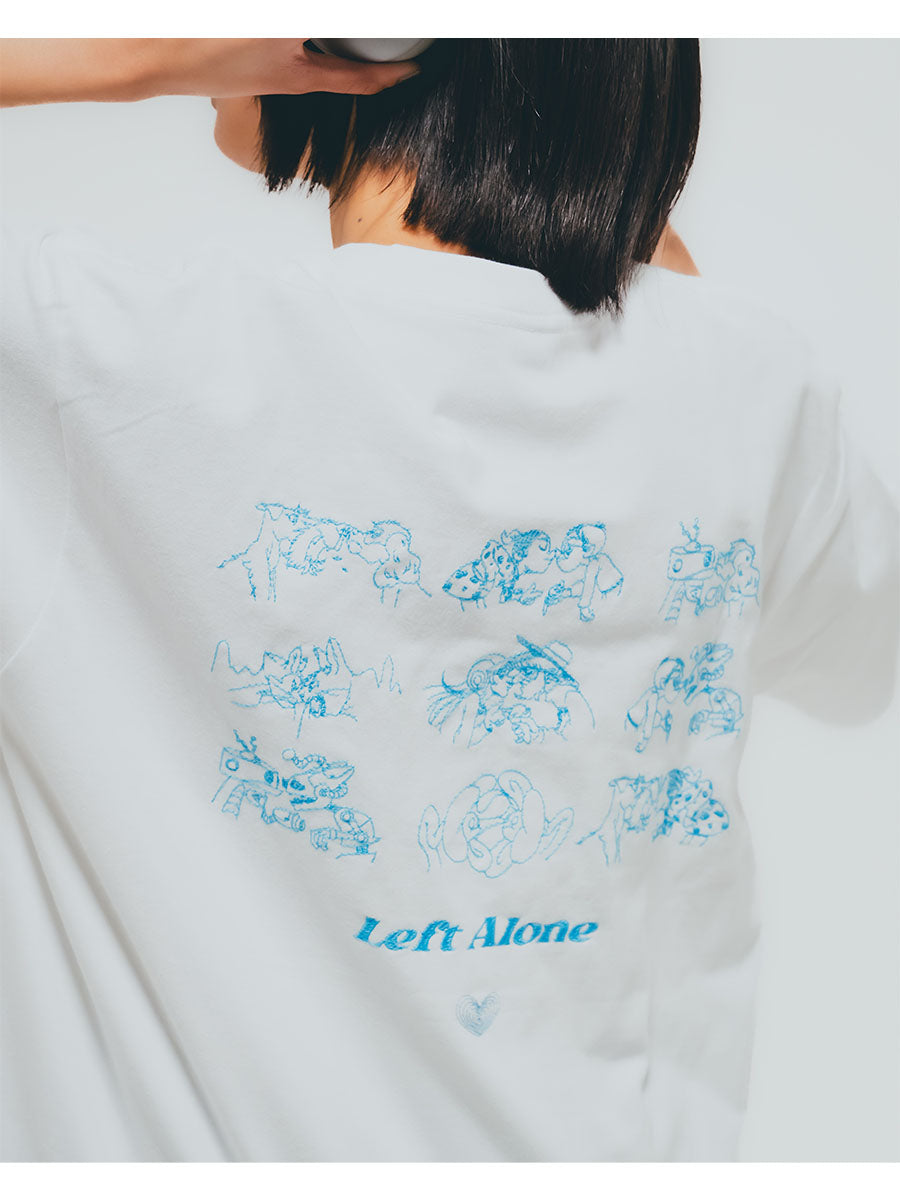 QUARREL S/S TEE -CHARCOAL-