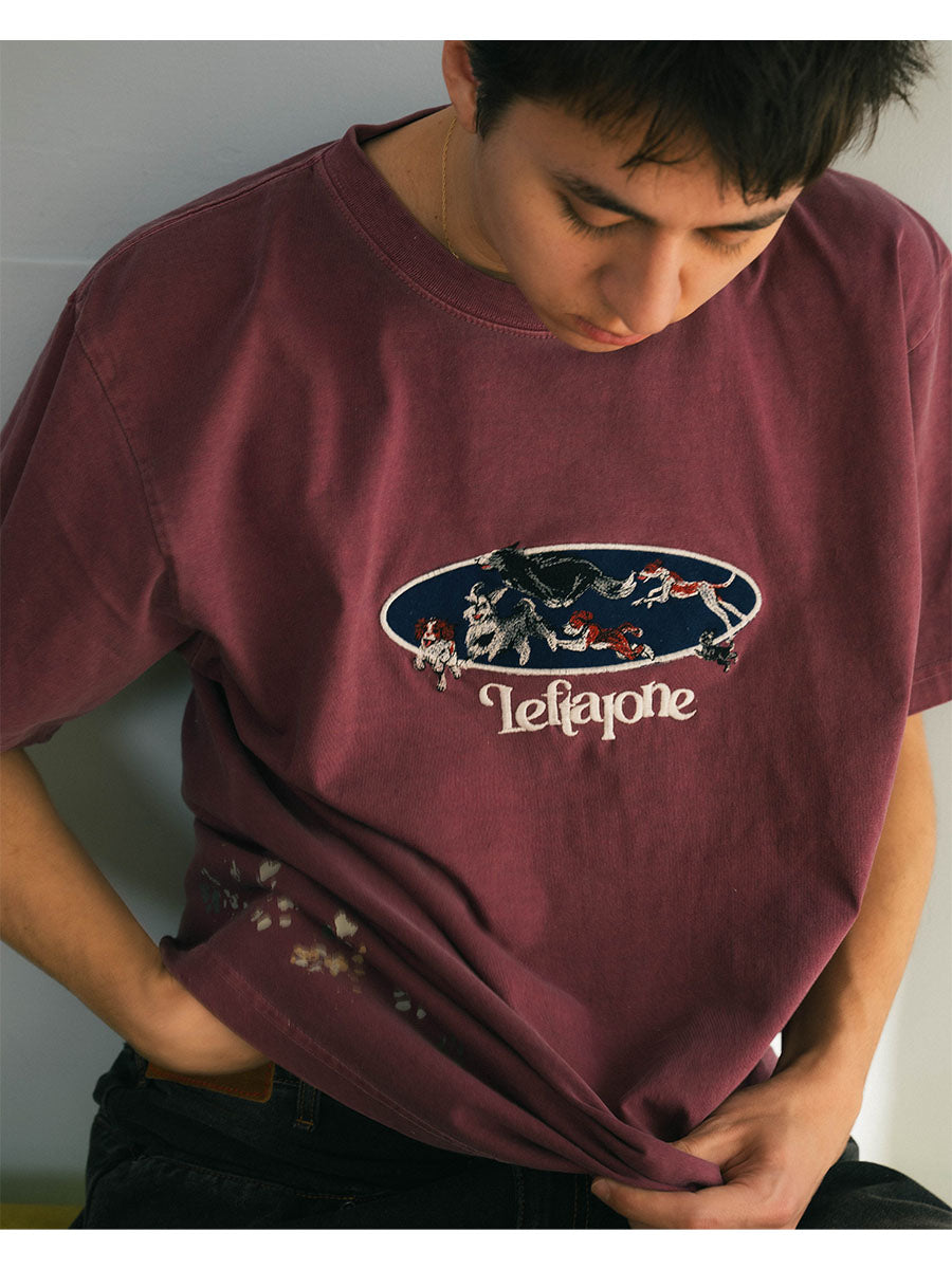 PIGMENT DOG SS TEE -BLACK-