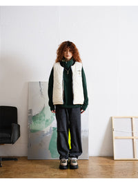 HALF ZIP KNIT -NAVY-