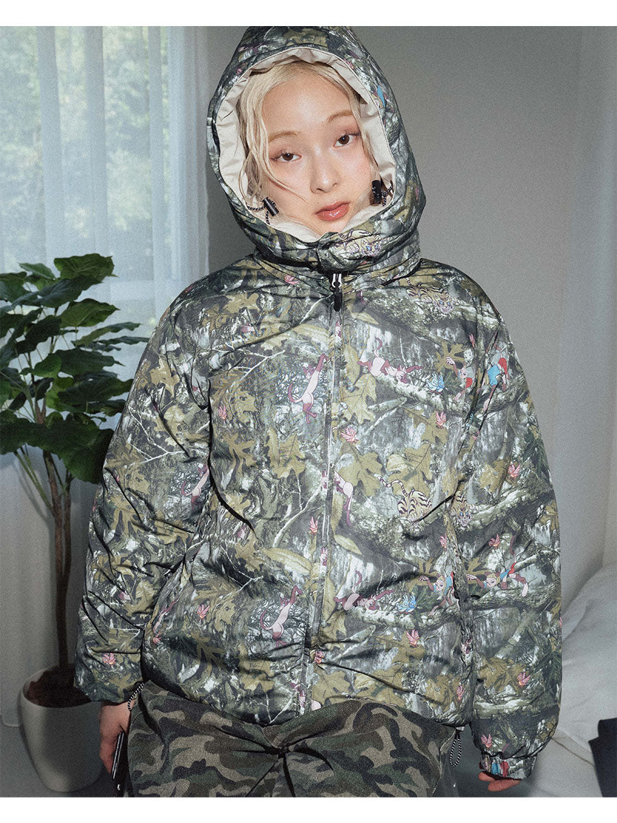 REVERSIBLE JKT -BEIGE-