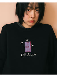 CREW KNIT -BLACK-