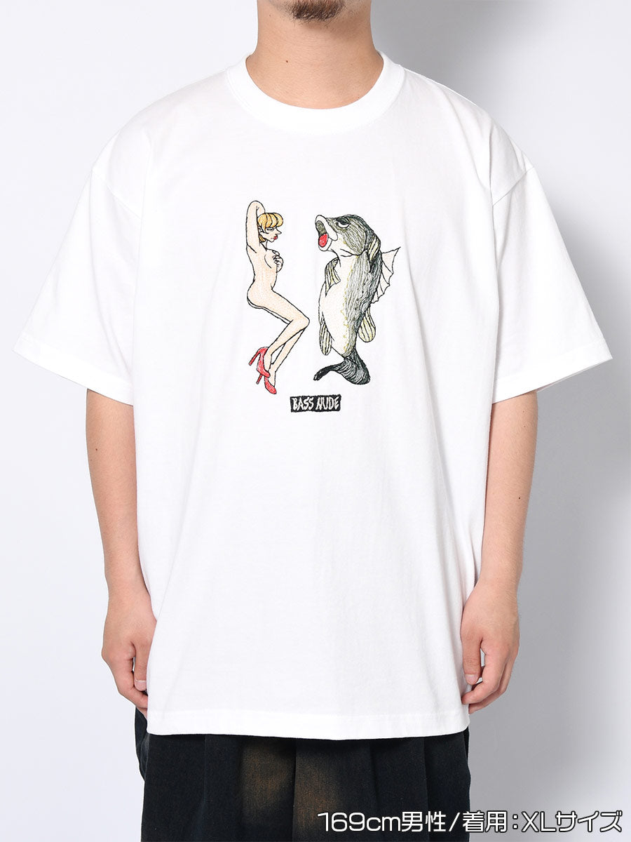 TASF × LA S/S TEE -WHITE-