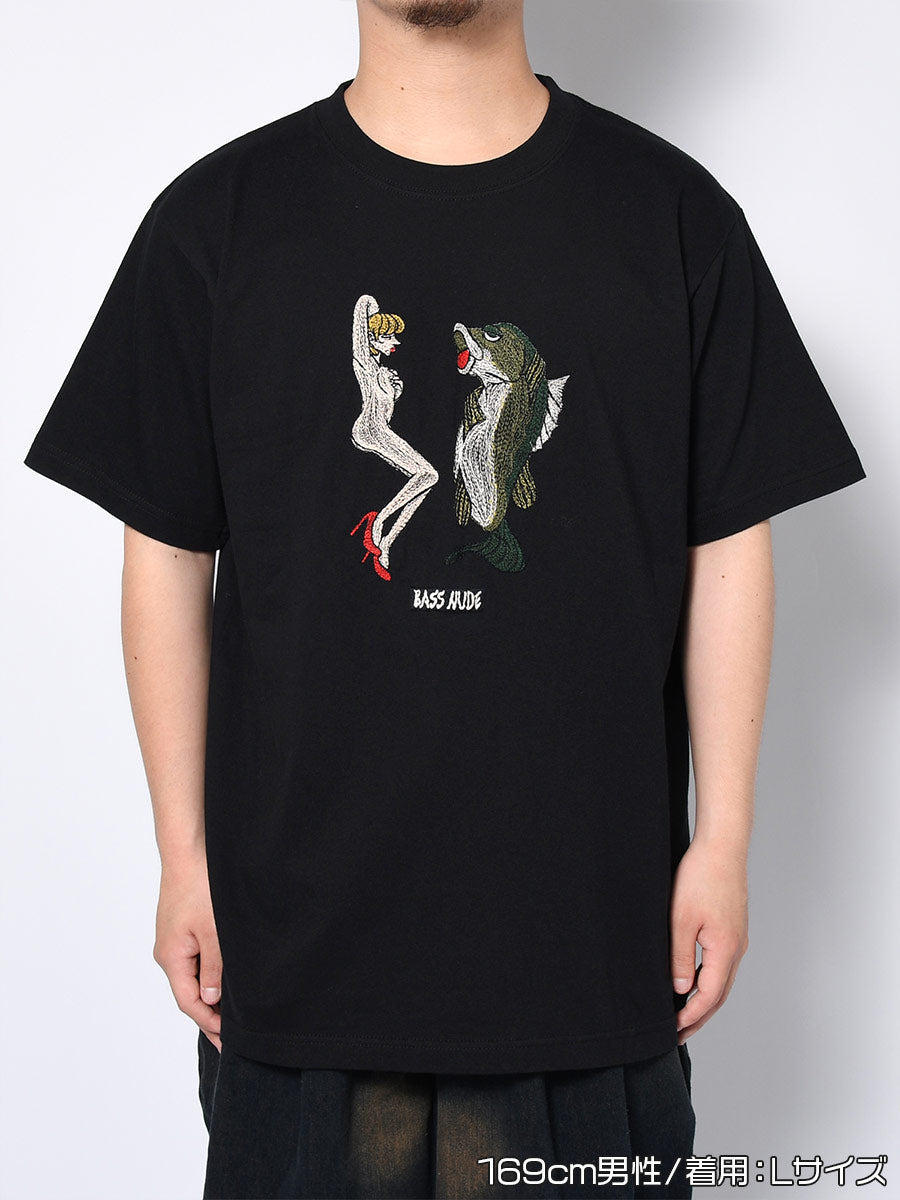 TASF × LA S/S TEE -BLACK-