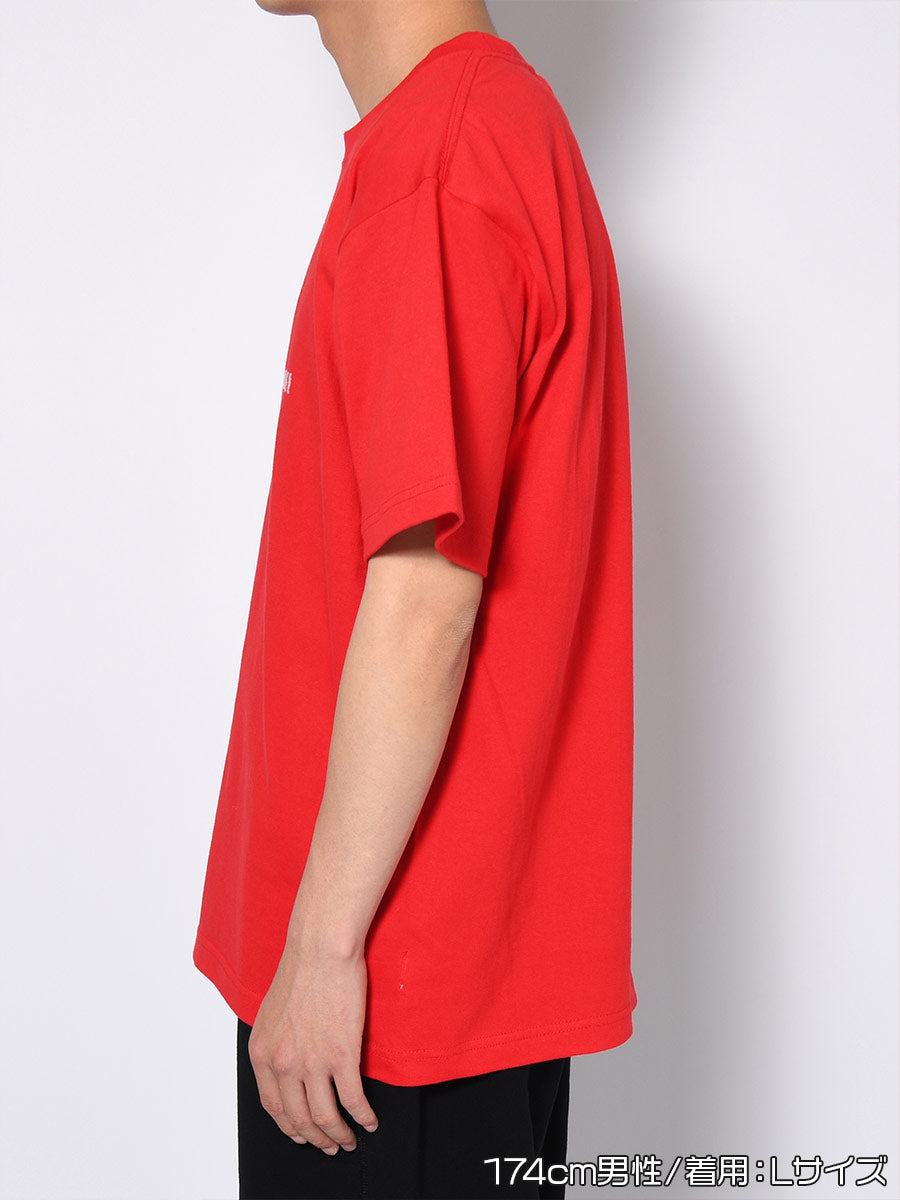 BOKUTANO ×　LA S/S TEE -RED-