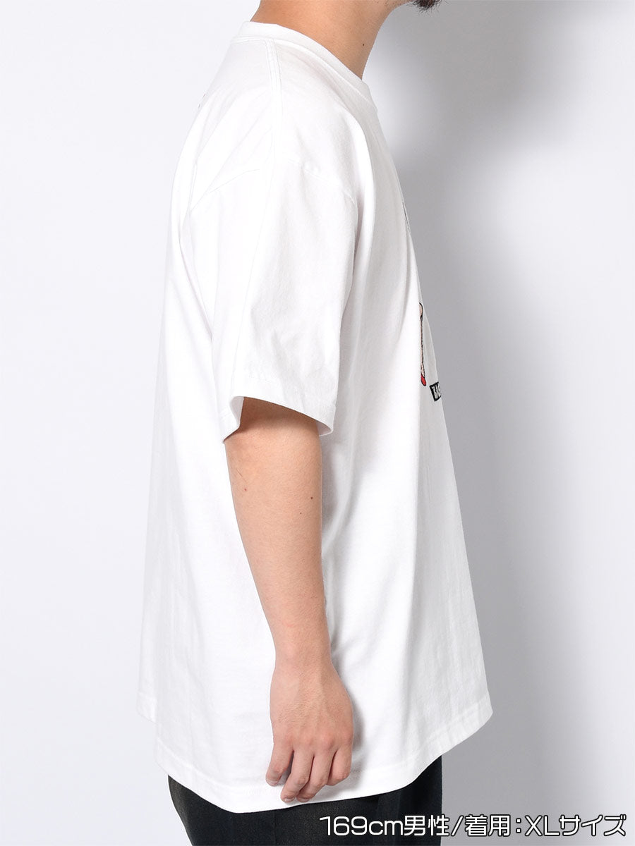 TASF × LA S/S TEE -WHITE-