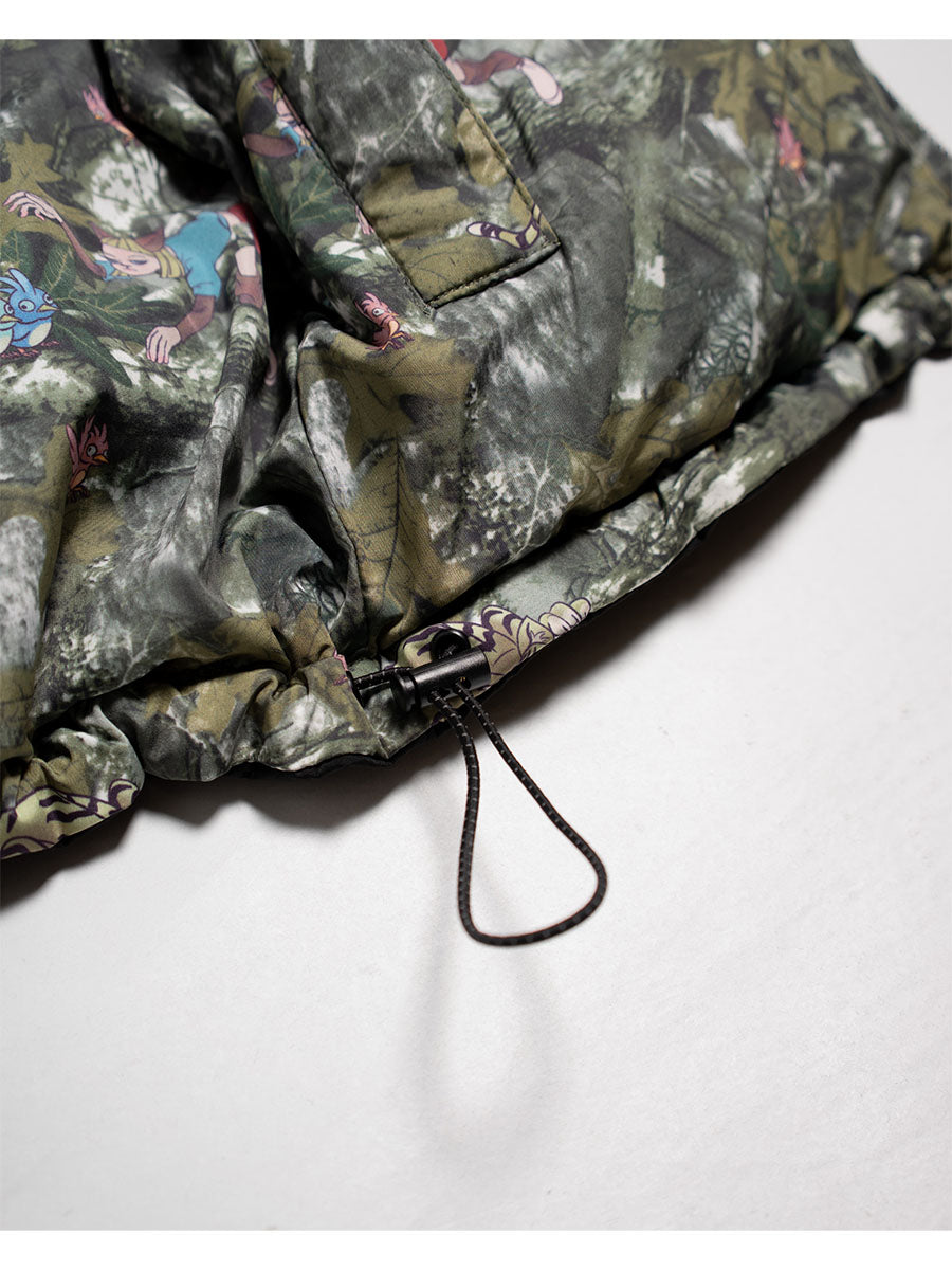 REVERSIBLE JKT -BLACK-