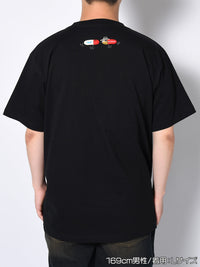 TASF × LA S/S TEE -BLACK-