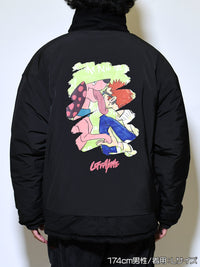 REVERSIBLE OUTER -BLACK-