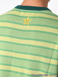 BORDER S/S TEE -GREEN-
