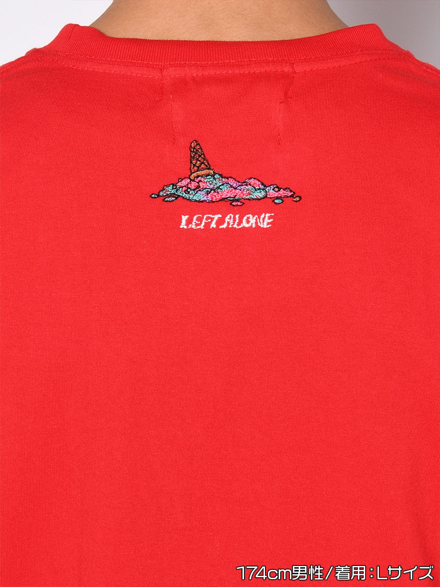 BOKUTANO ×　LA S/S TEE -RED-