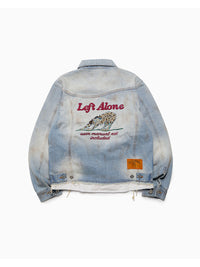 RAW WAVE DENIM JKT -L.INDIGO-