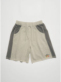 SWEAT SHORTS -HEATHER GREY-