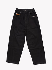 CHANGE DENIM PANTS -BLACK-